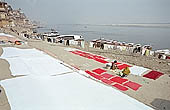 Varanasi - Dhobi Ghat, alive with the sound of dhobi (laundrymen) 